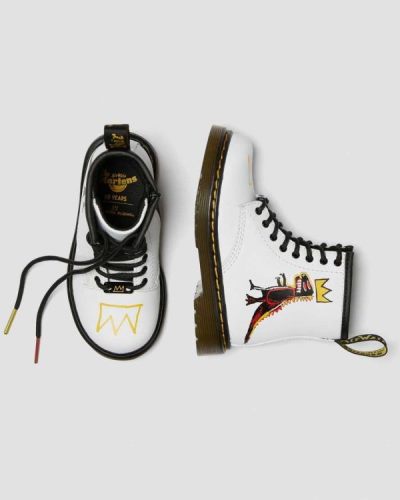 Botas Dr Martens Toddler 1460 Basquiat Cuero Para Niños DR4044A